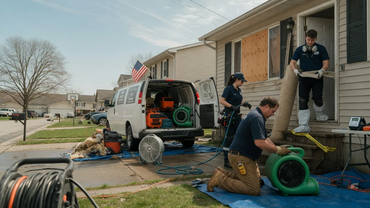 Water Damage Restoration in Gasburg, VA near me